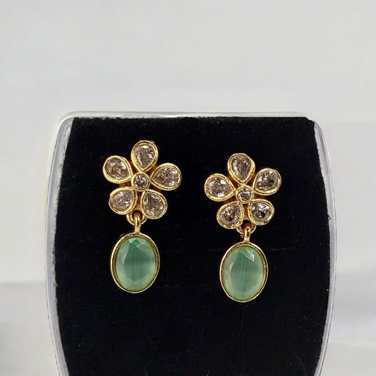 Gold plated earrings