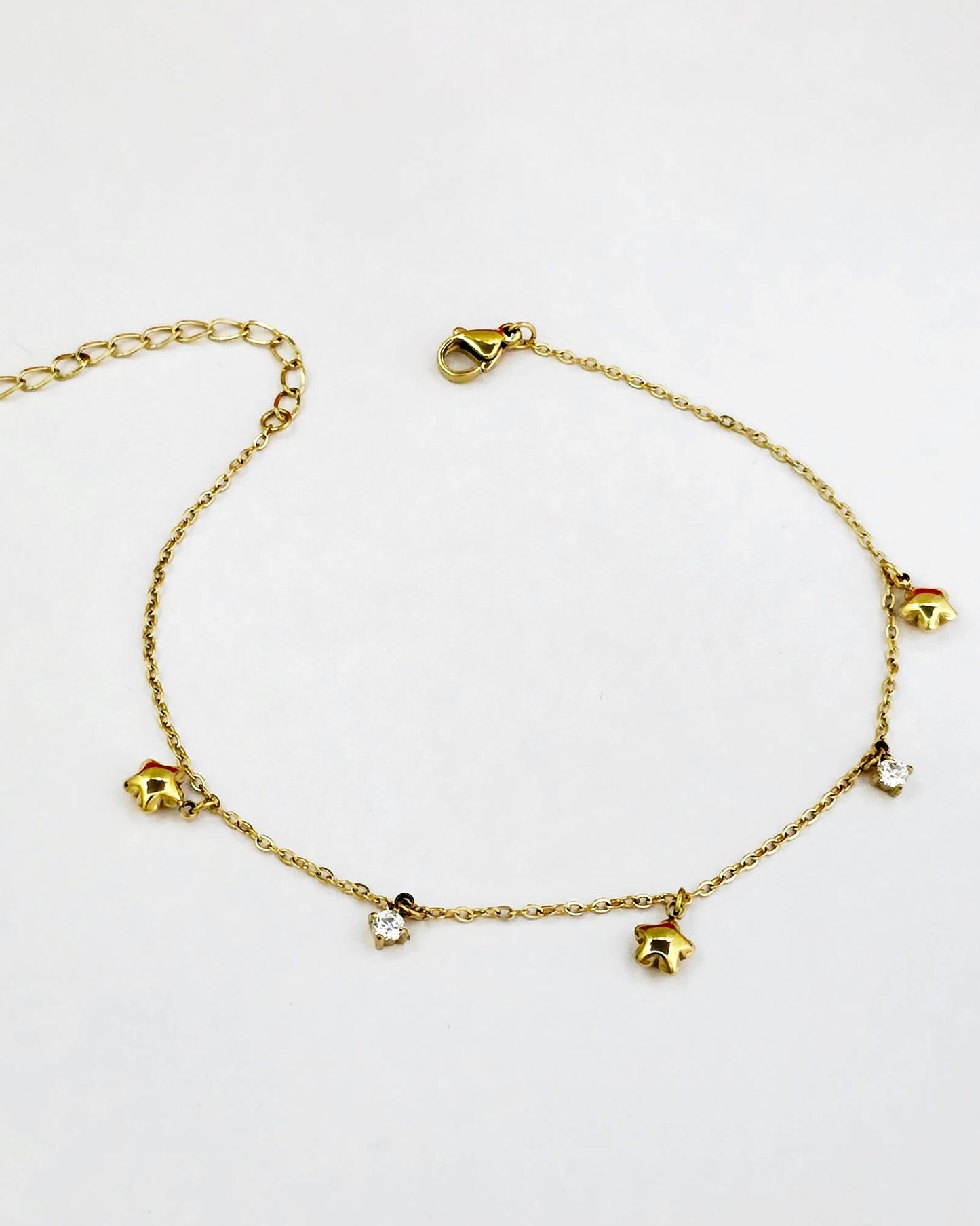 Anti tarnish western anklet