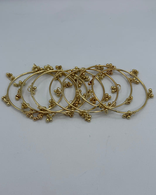 Gold plated Kashmiri bangles