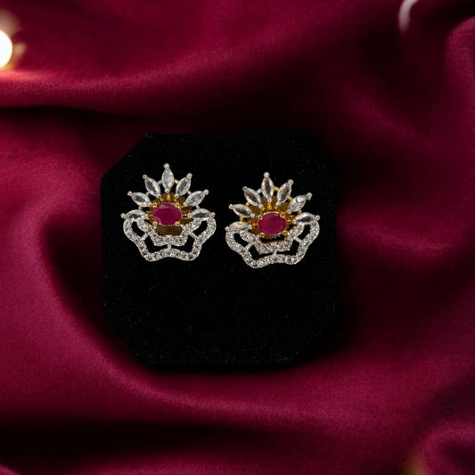 American Diamond studs