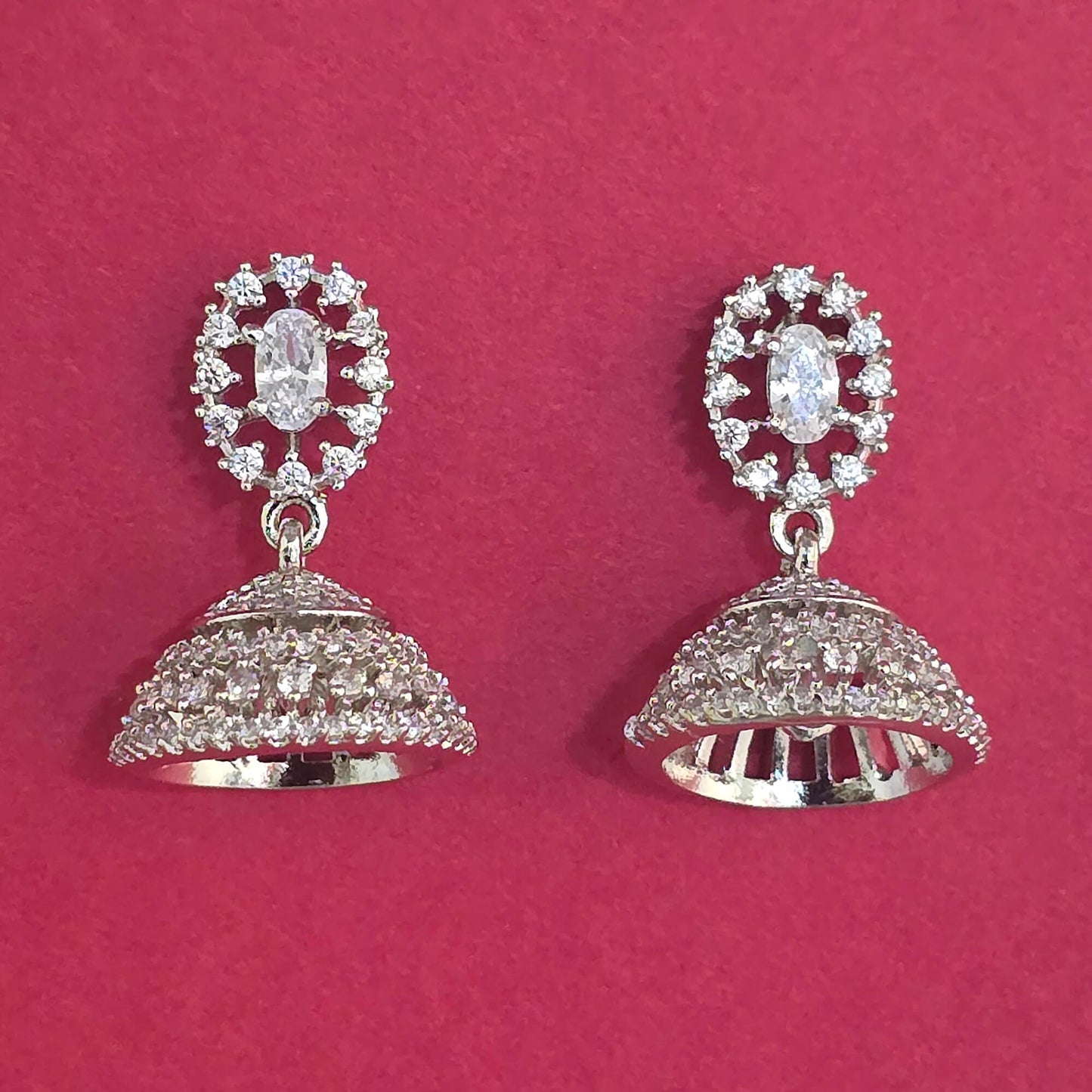 American Diamond small jhumki