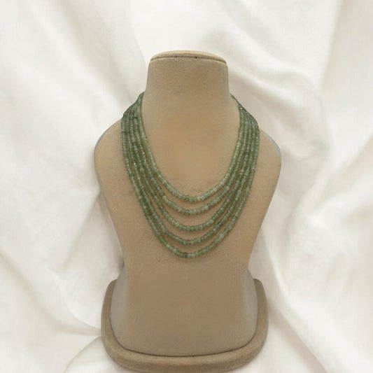 Pastel green mala