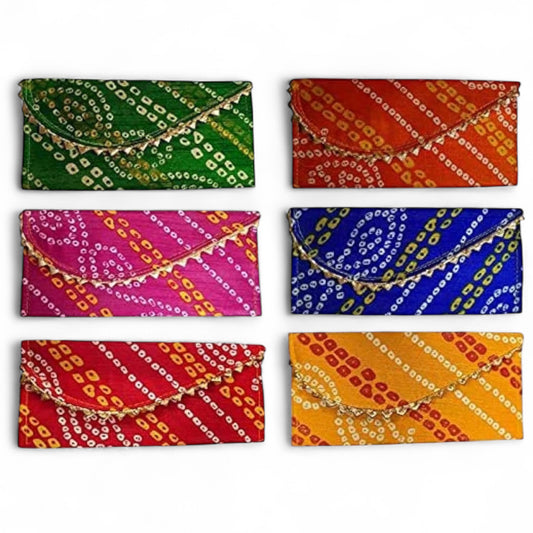 Bandni print shagun envelopes