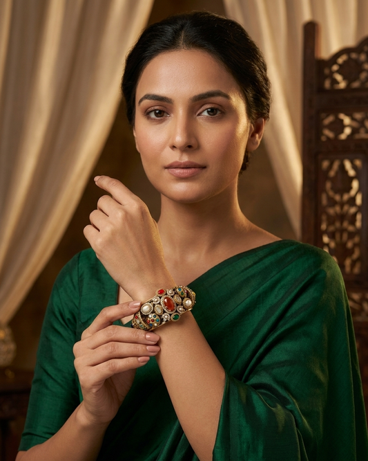 Sabhyasachi inspired heritage collection bracelet