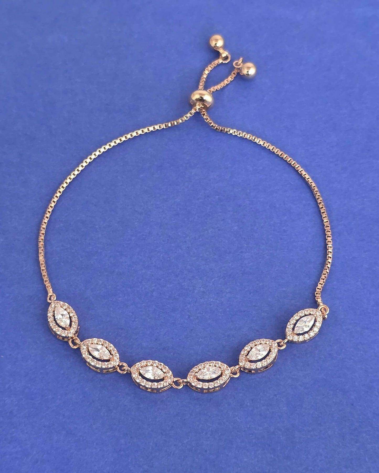 American Diamond adjustable bracelet