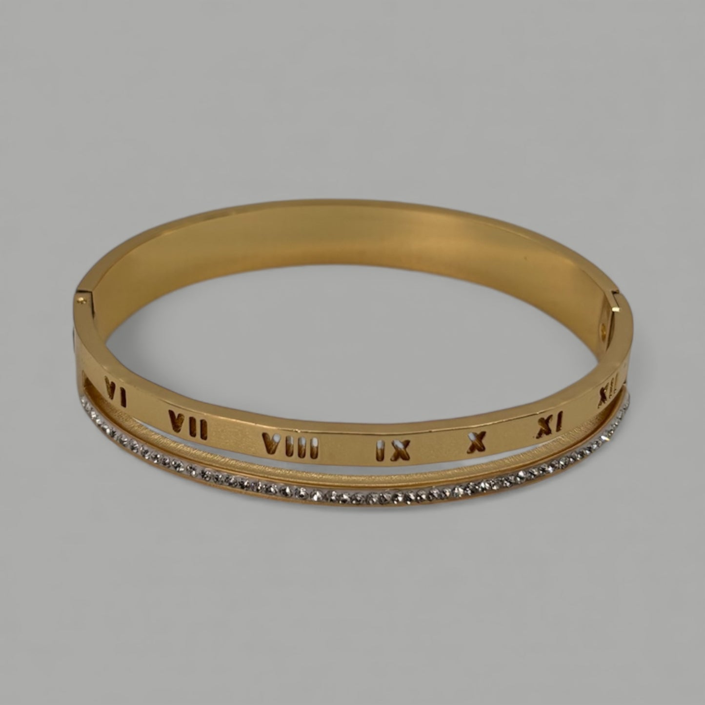 Gold plated Cz bracelet