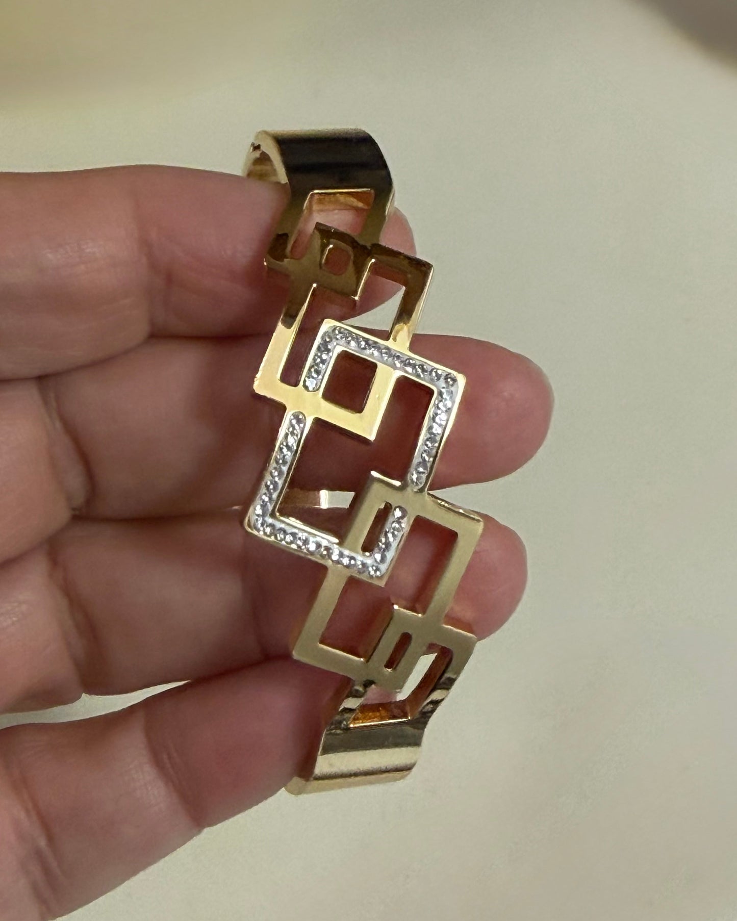 Gold plated anti tarnish bracelet