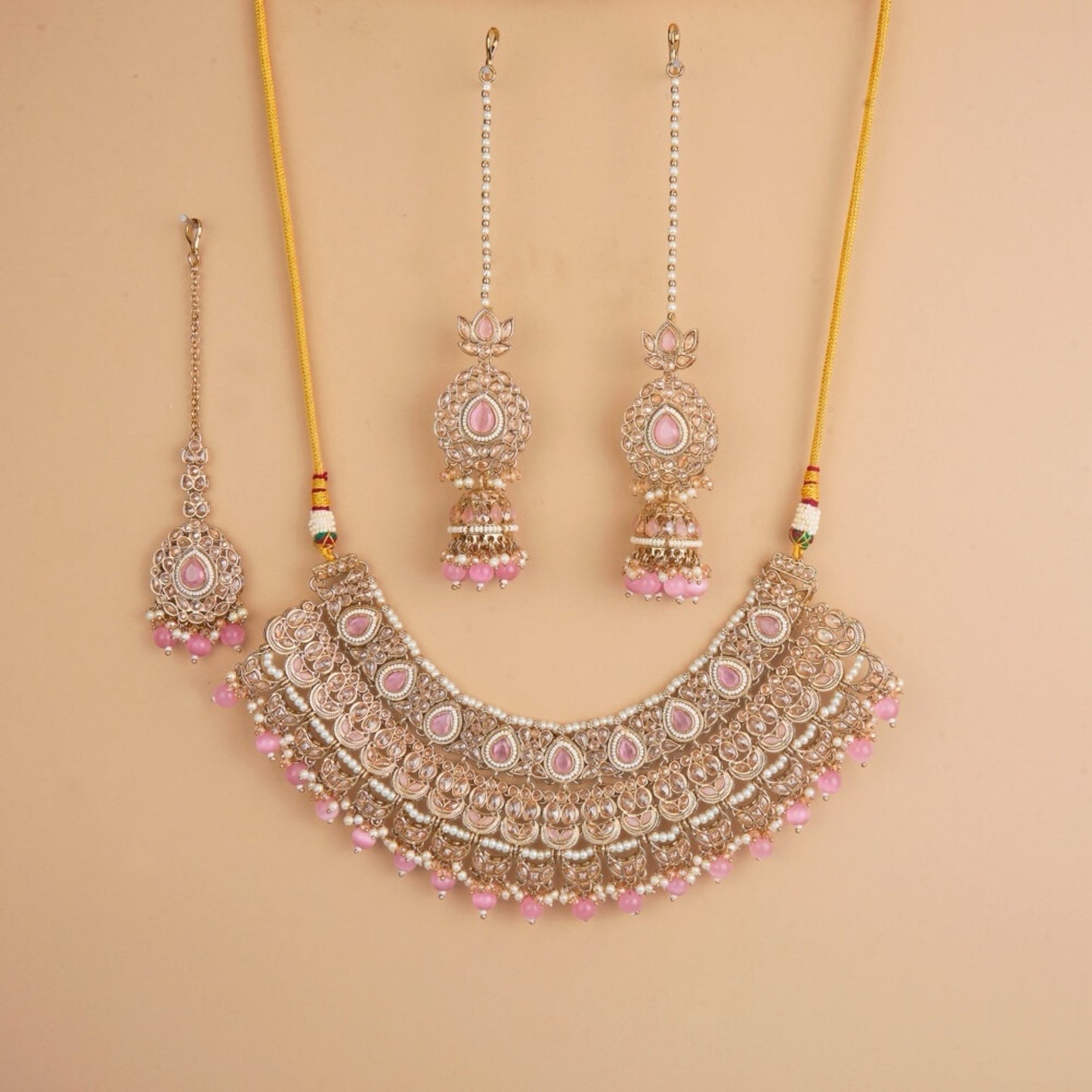 Premium polki necklace set