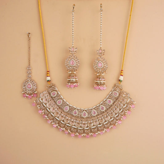 Premium polki necklace set