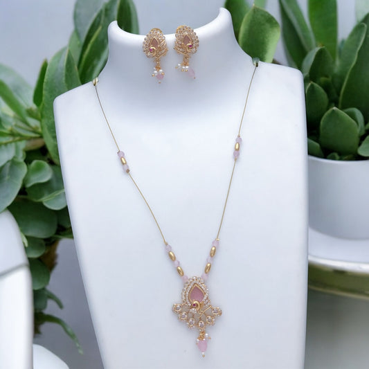 Invisible necklace set