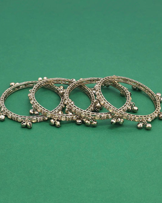 Mehndi plated Kashmiri bangles