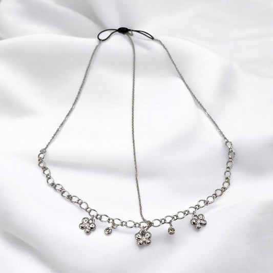 Silver plated hair accessories /shish ful