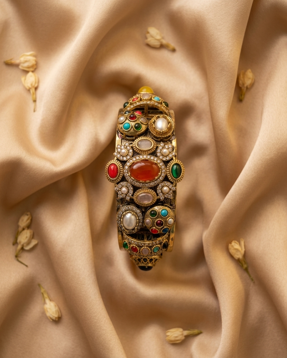 Sabhyasachi inspired heritage collection bracelet