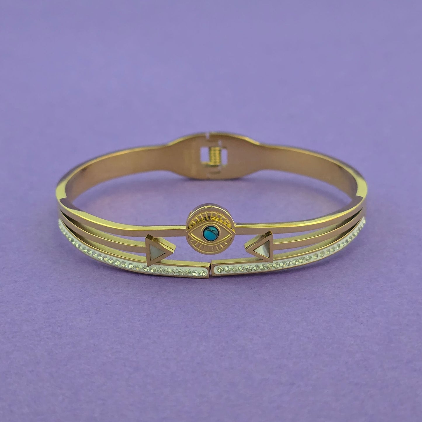 Anti tarnish openable bracelet