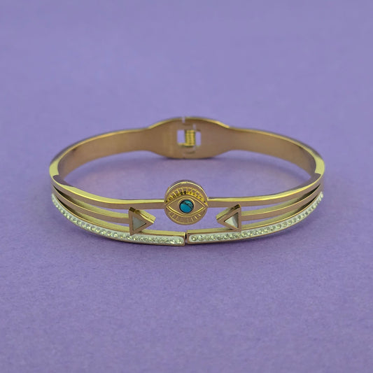 Anti tarnish openable bracelet