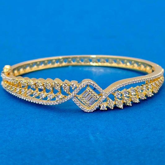 2tone Cz bracelet