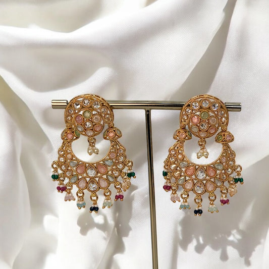 Gold plated chandbali