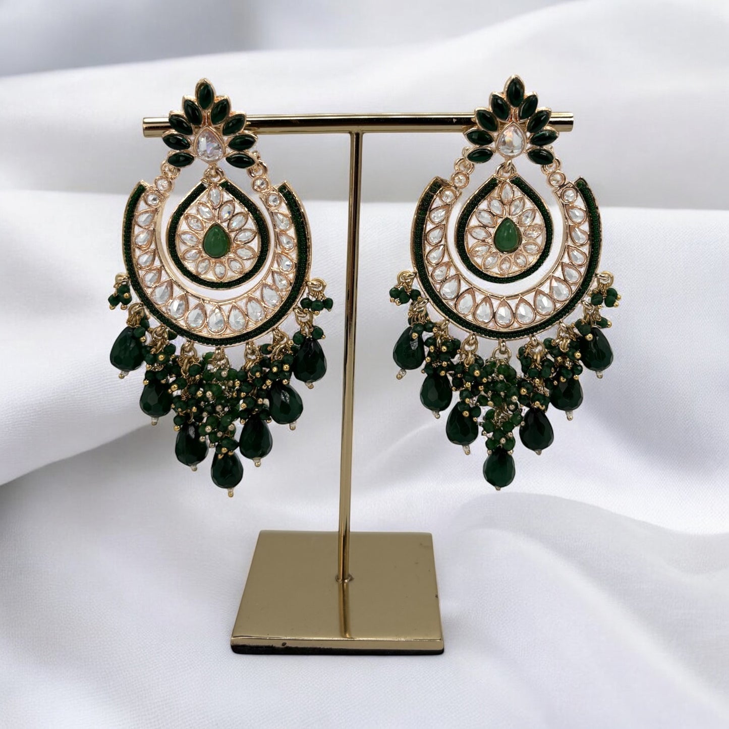 Gold plated chandbali
