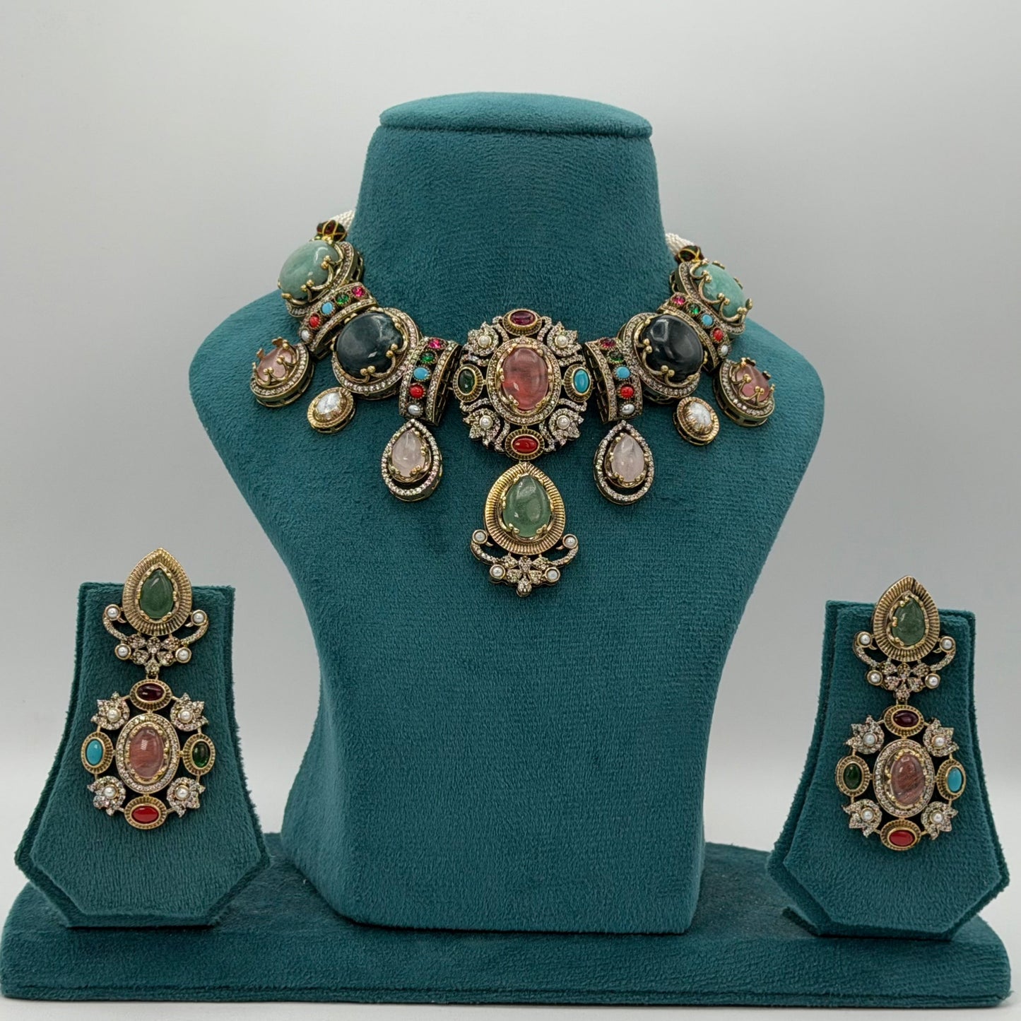 Sabhyasachi inspired heritage collection necklace set