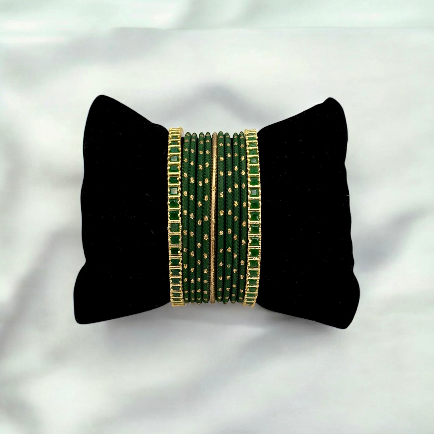 Green bangles set