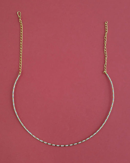 2tone western choker/ chain