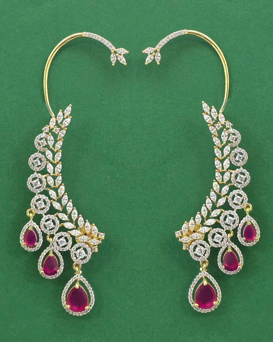 American Diamond earcuffs