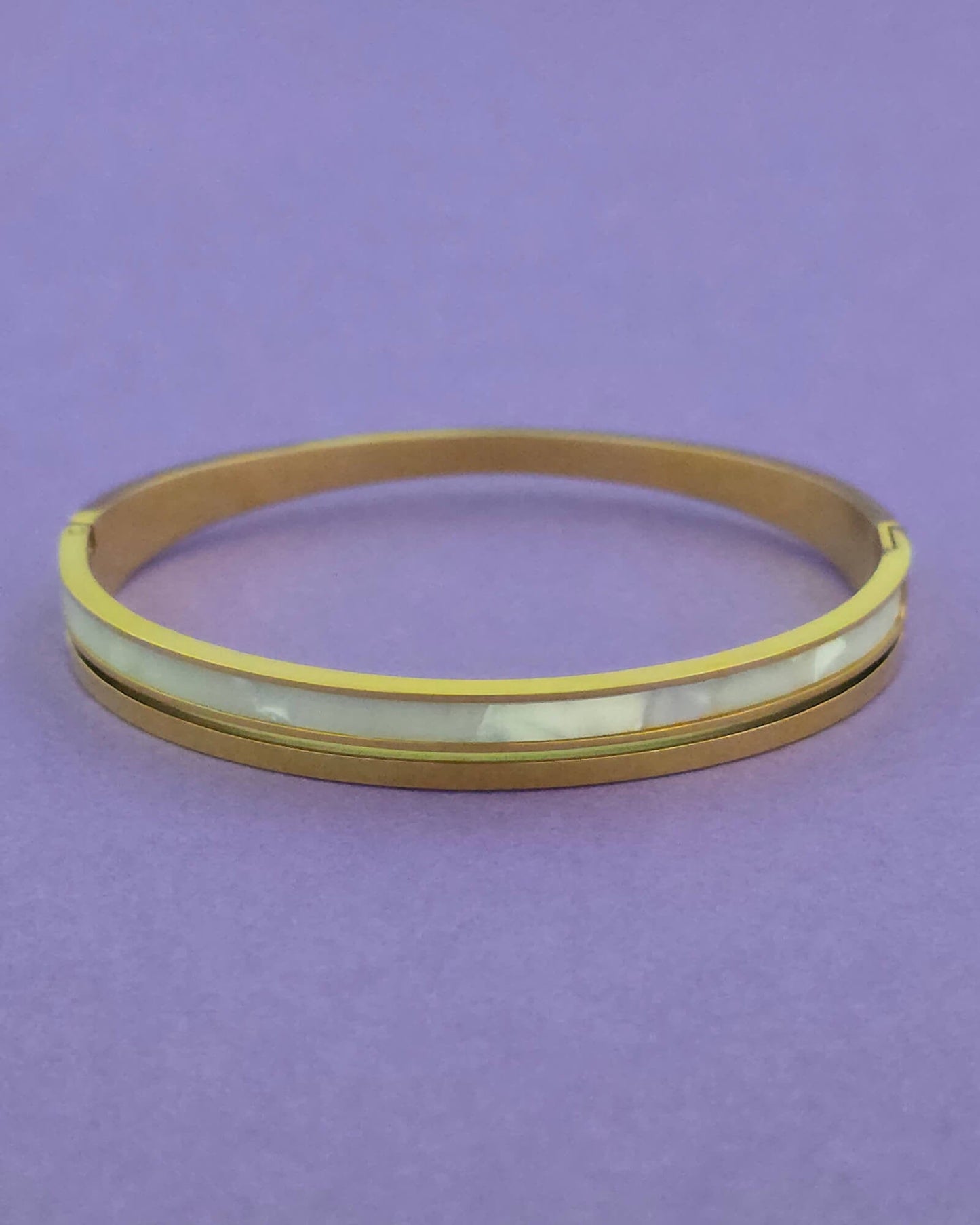 Anti tarnish golden openable western bracelet