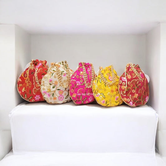 Potli in different colors