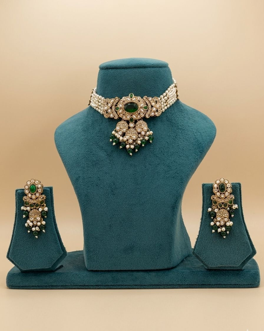 Gold plated heritage collection choker