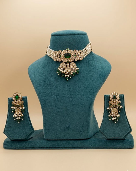 Gold plated heritage collection choker