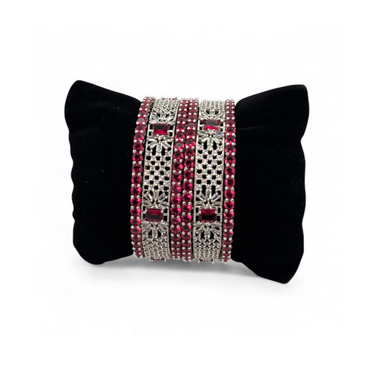 AD red bangles set
