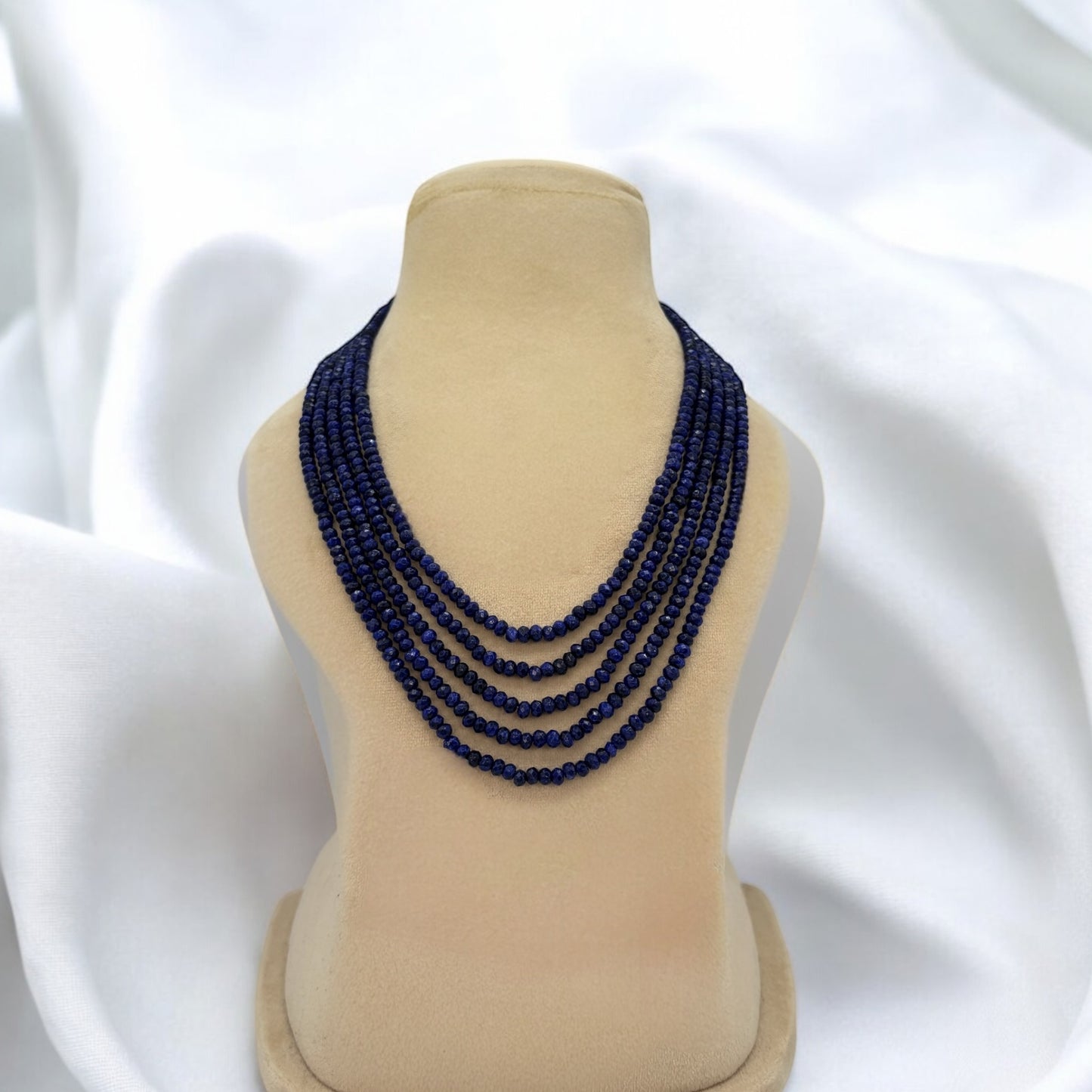 Five layer blue mala