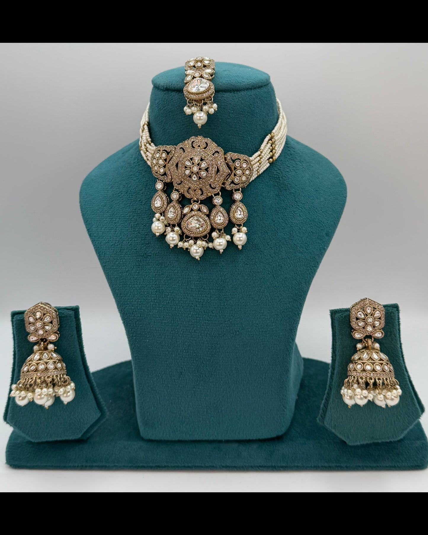 Sabhyasachi inspired heritage collection with choker set