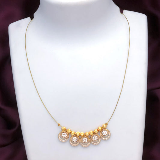 American Diamond invisible necklace