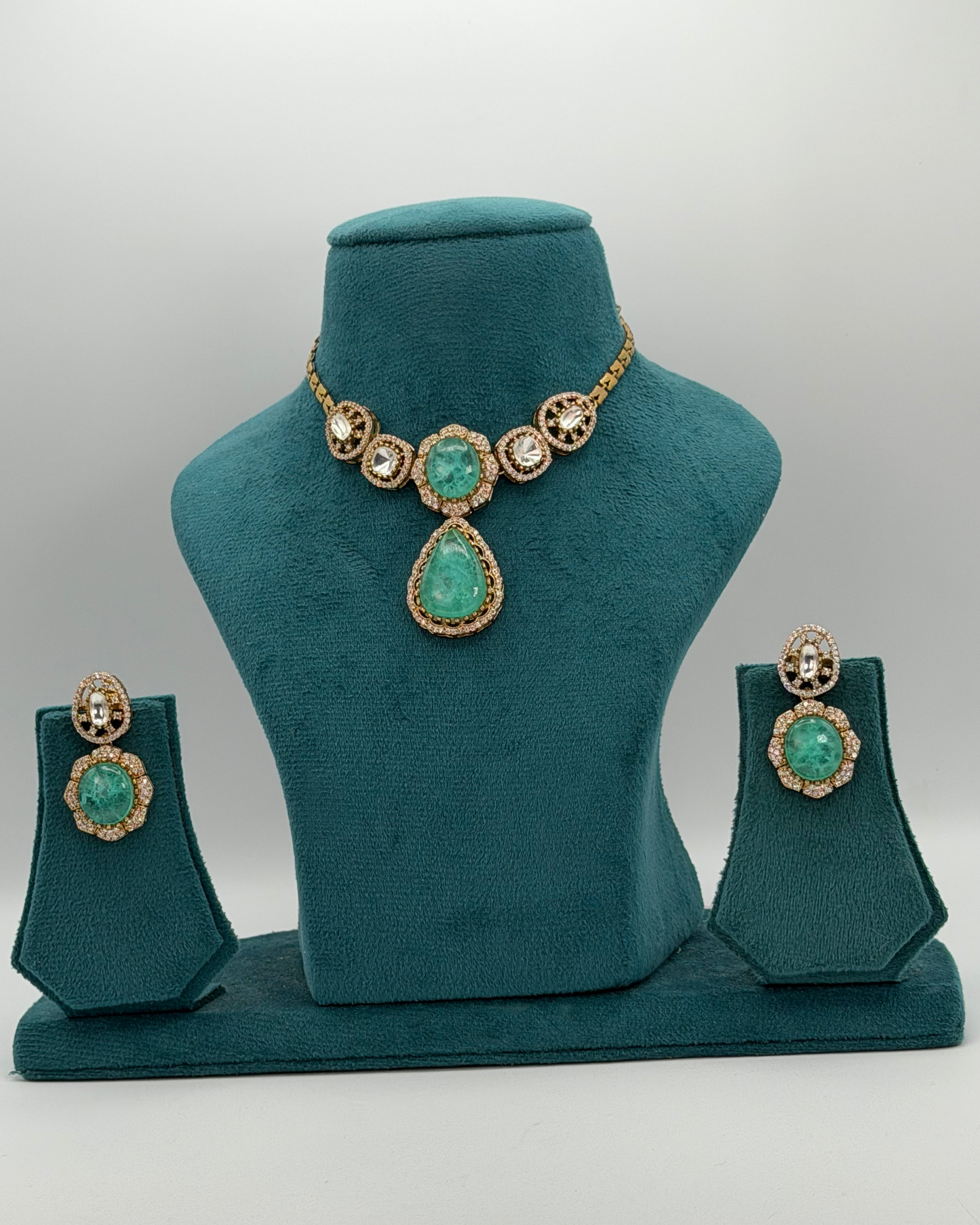 Gold plated choker