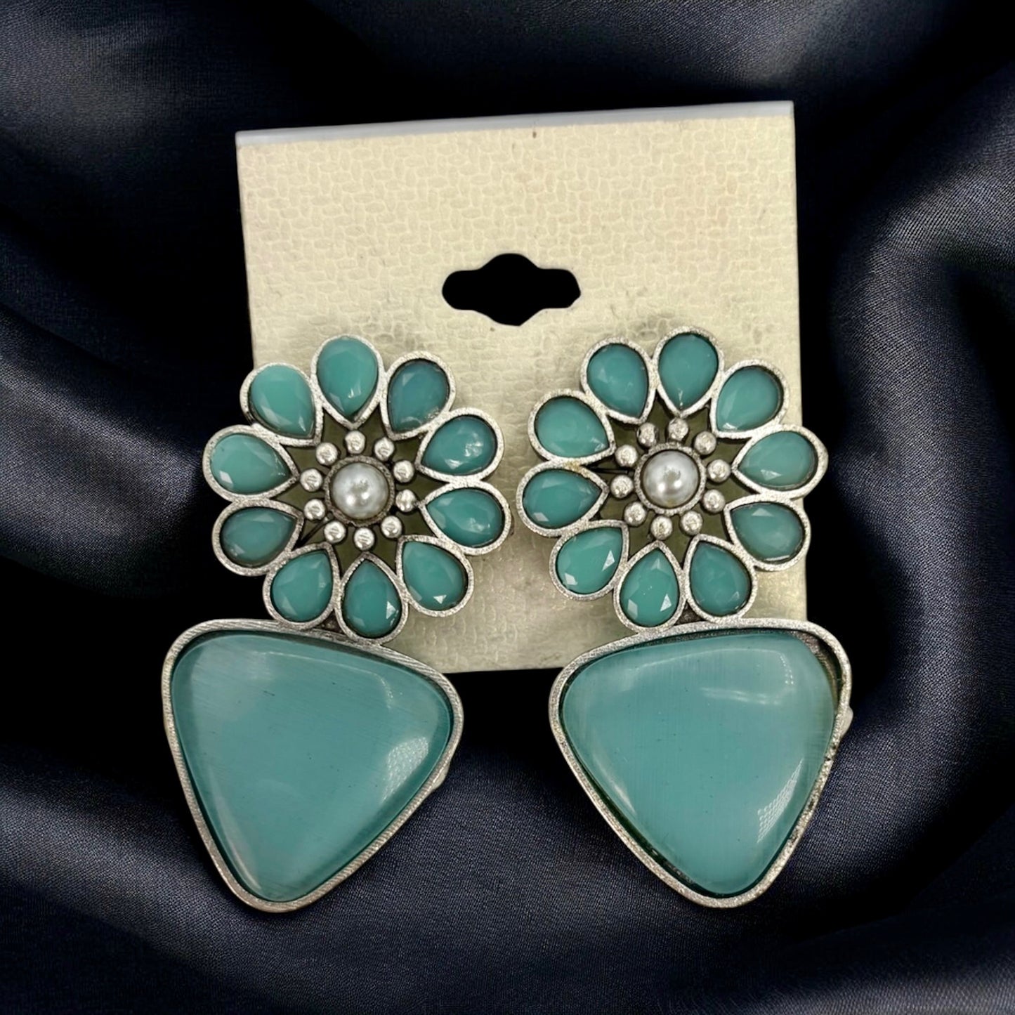German silver earrings