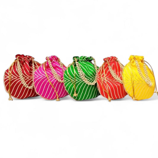 Gota lines potli bags
