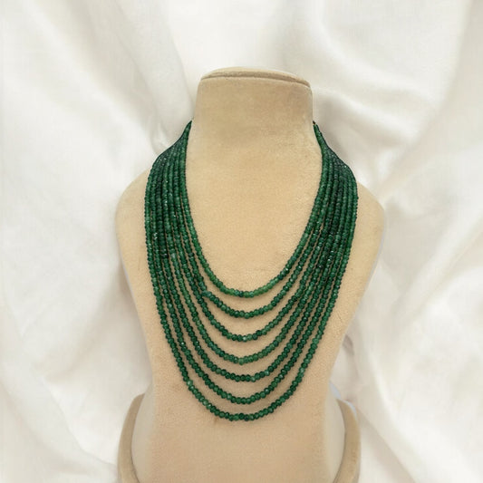 Seven layers green mala