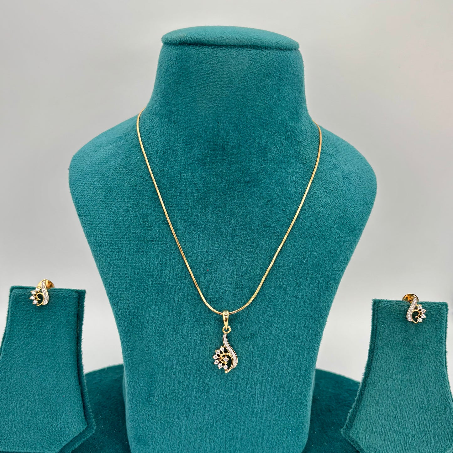 2tone AD pendant set