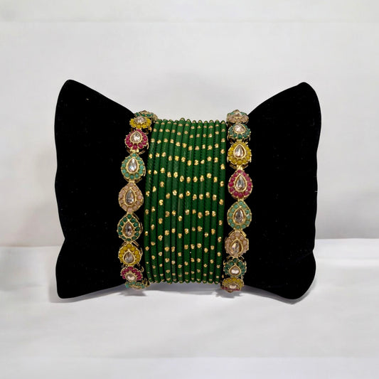 Green bangles set