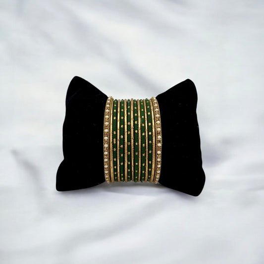 Green bangles set