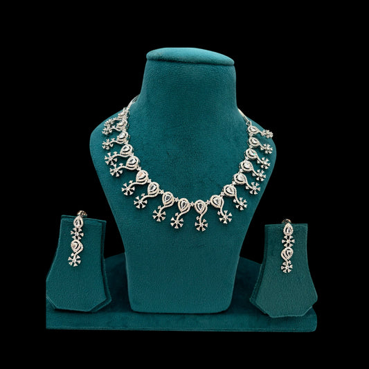 American Diamond necklace set