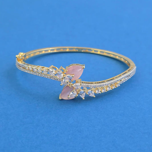 Gold plated American Diamond bracelet