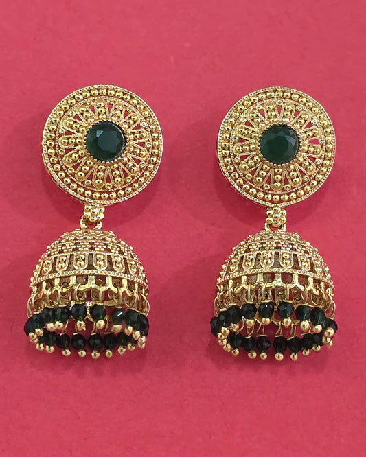 Gold plated jhumki