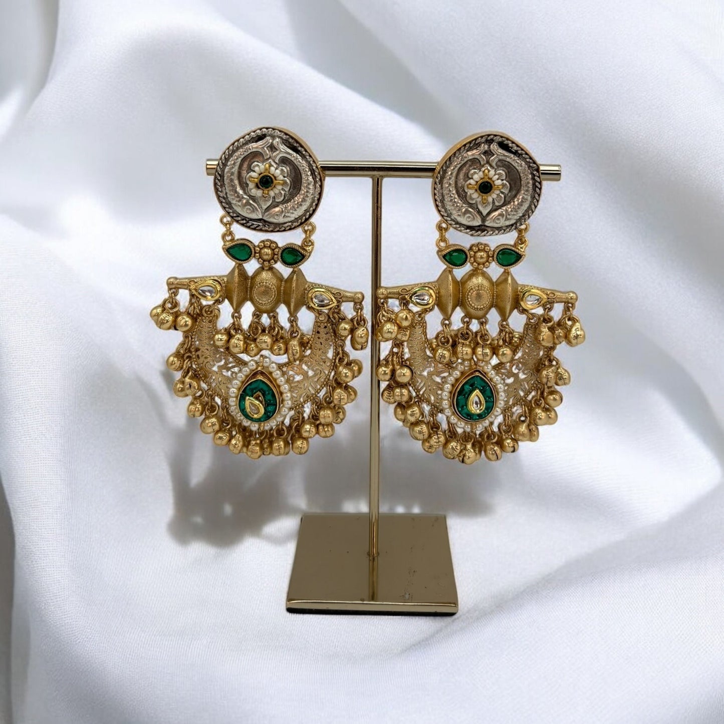 Dual tone fusion lightweight earrings