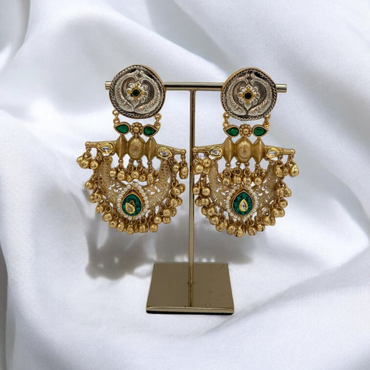 Dual tone fusion lightweight earrings