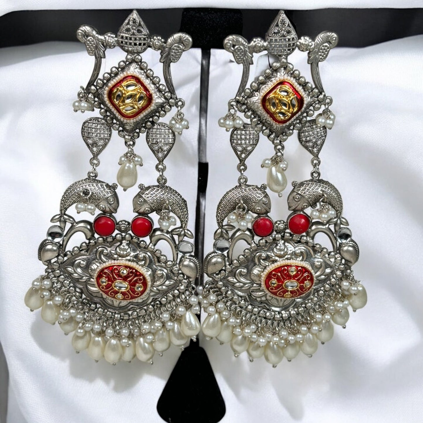 Long earrings