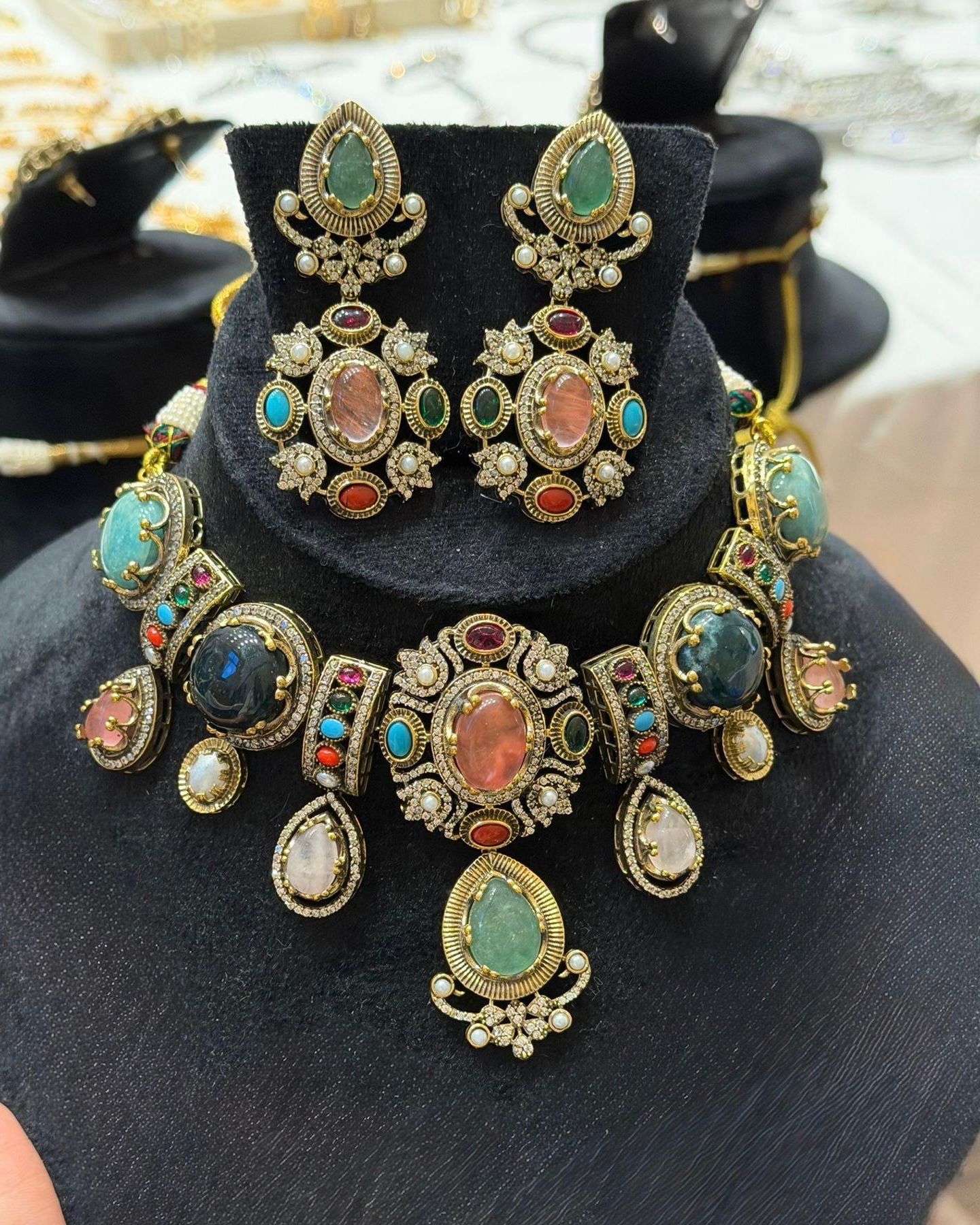 Sabhyasachi inspired heritage collection necklace set