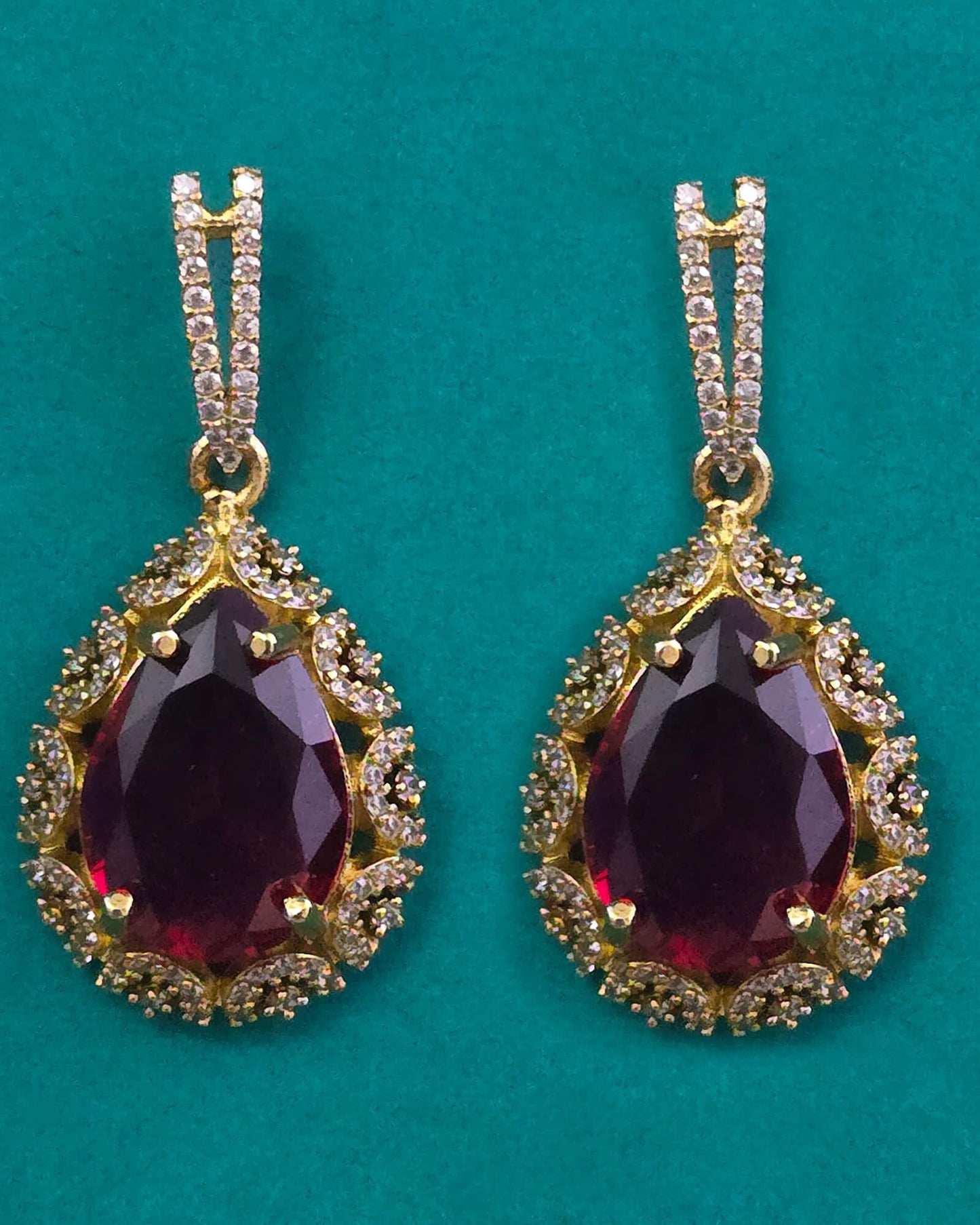Victorian polish American Diamond earrings