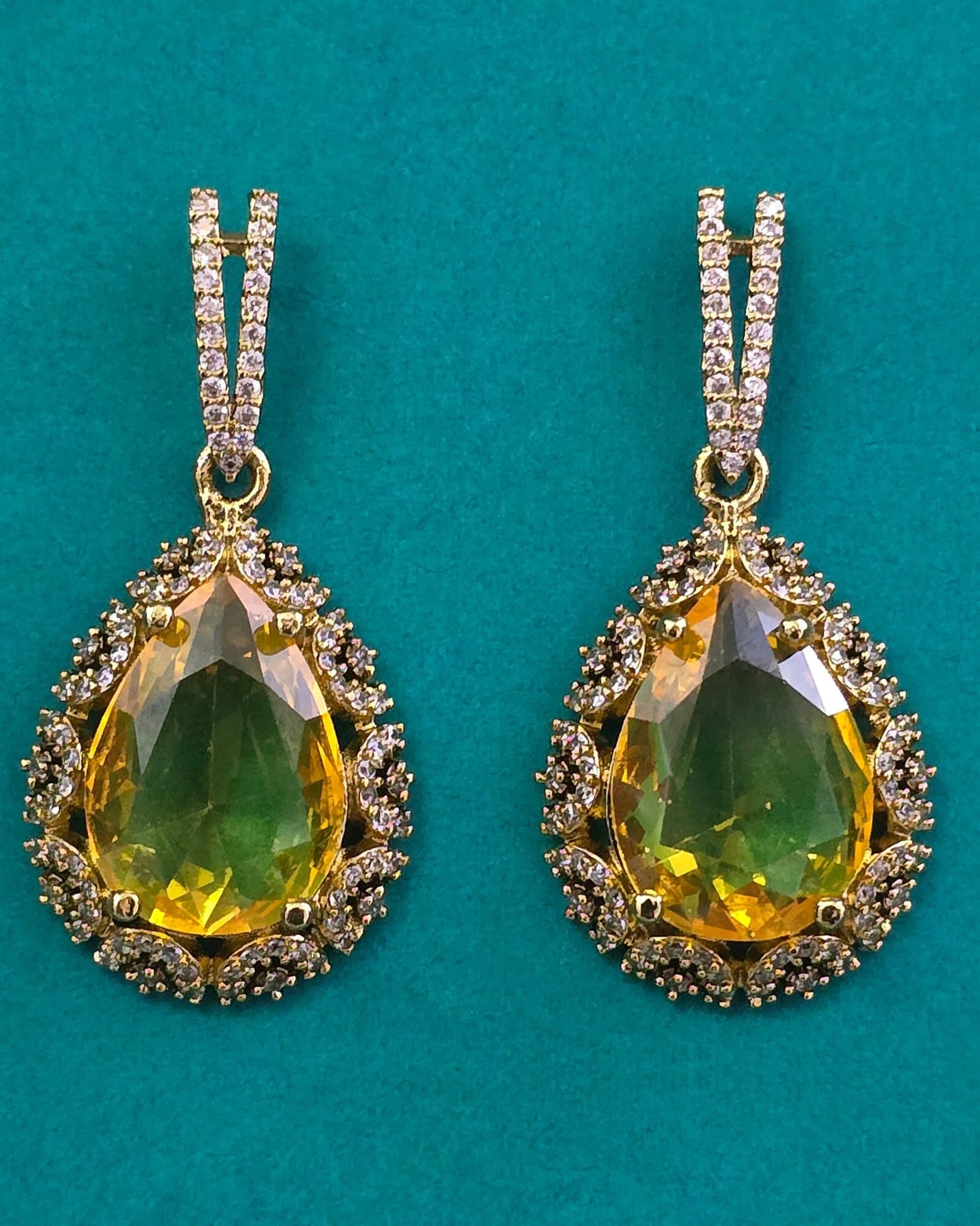 Victorian polish American Diamond earrings
